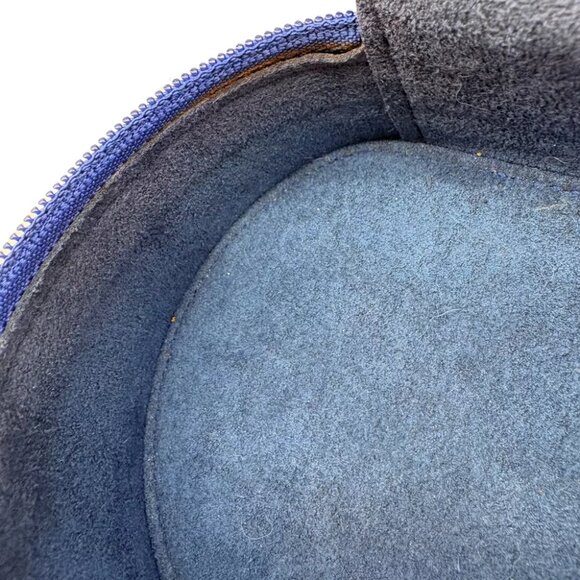 Authentic LOUIS VUITTON Epi Jewelry Case Accessory M48205 Blue Leather #36635896 - Picture 6 of 13
